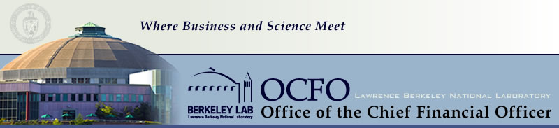 Berkeley Lab Office of the Chief Financial Officer