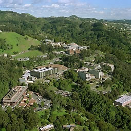 Aerial view of Berkeley Lab