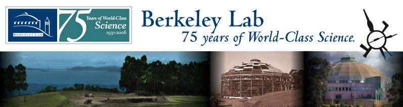 Berkeley Lab: 75 Years of World-Class Science masthead