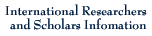 International Researchers and Scholars Information